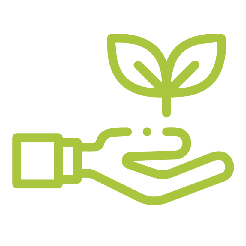 stats icon voor dagen verpleging jong bos (vrijstellen, zuiveren en vormsnoei) 77